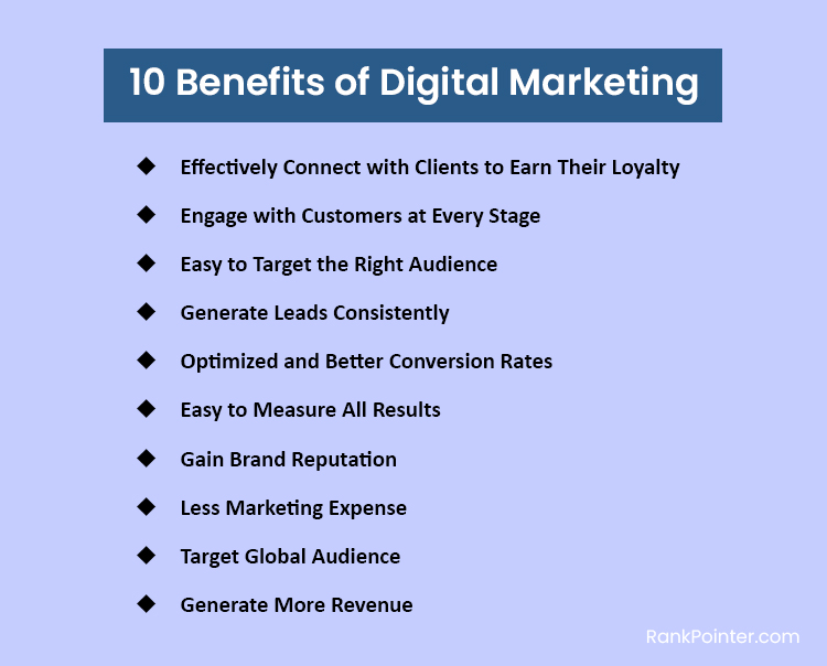 digital marketing benefits