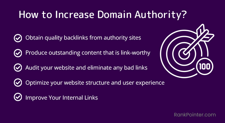 how to improve domain authority