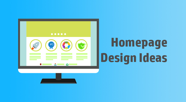 homepage design ideas