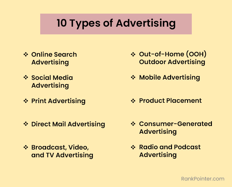 advertising types