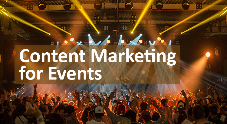content marketing for events