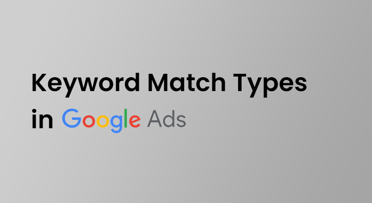 keyword types in google ads