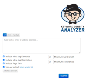 keyword density analyzer