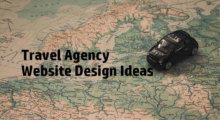 travel agency website design