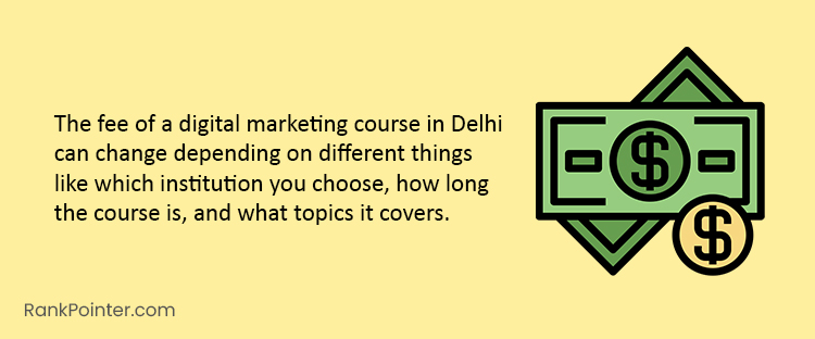 digital marketing courses in delhi fee