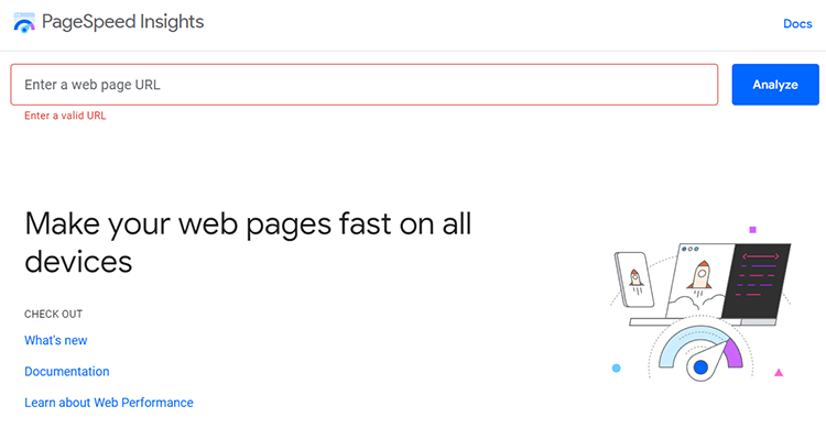 pagespeed insights