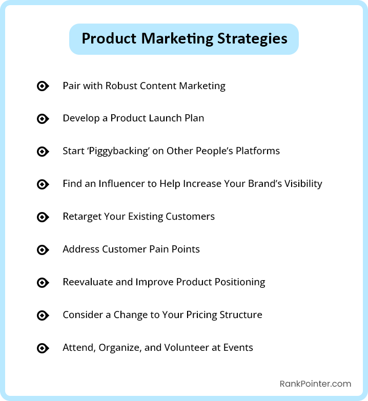 product marketing strategies
